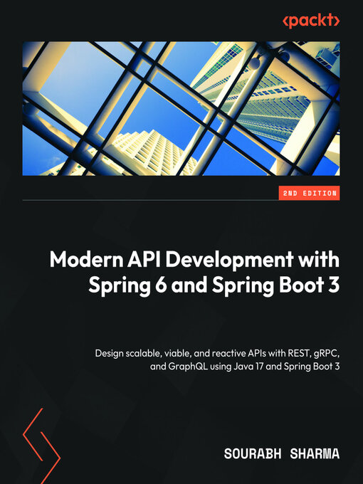 Title details for Modern API Development with Spring 6 and Spring Boot 3 by Sourabh Sharma - Wait list